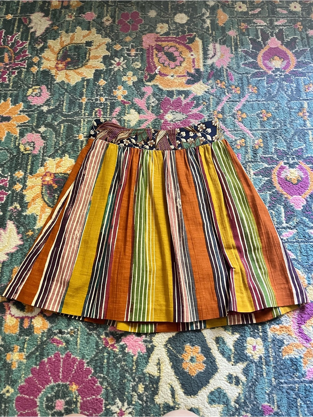 Vintage Anthropologie Striped Skirt